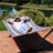2-Person Quilted Polyester Spreader Bar Hammock - Ocean Isle-870824556