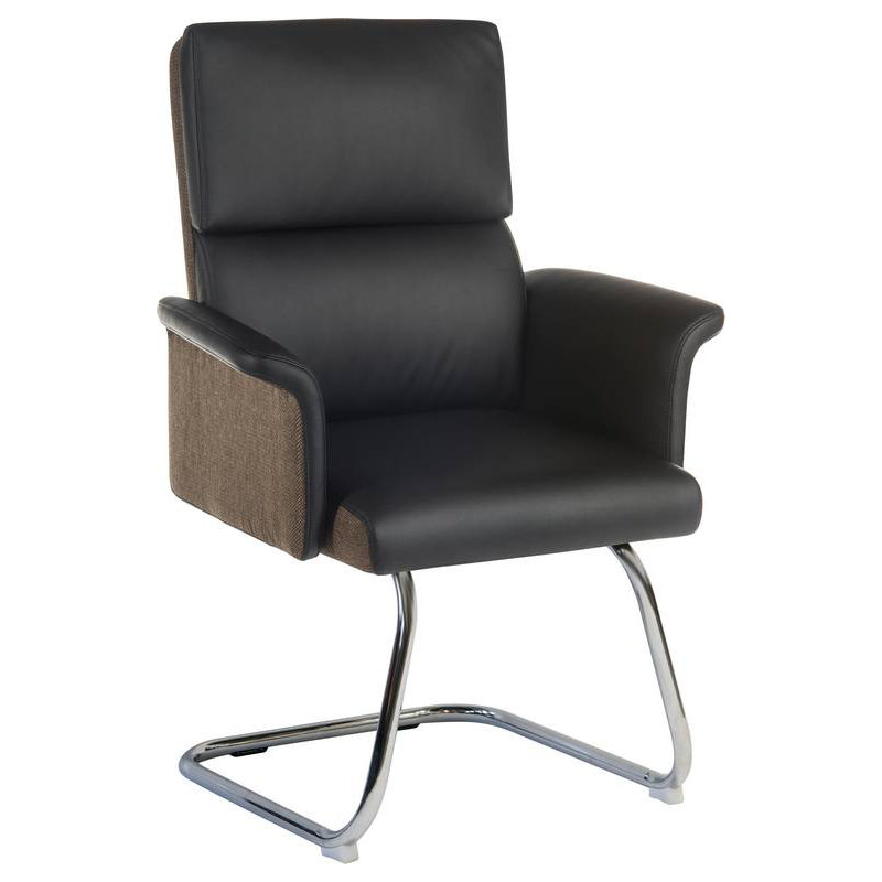 Harris Reception Chair, Black