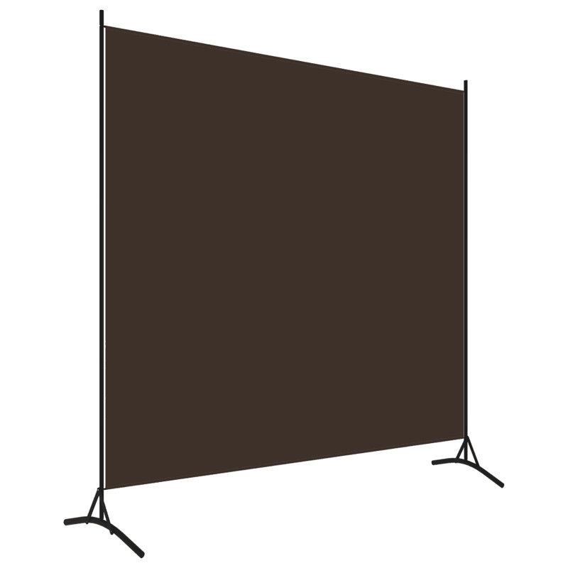 Abdisalan 1-Panel Room Divider 175x180 cm, Brown