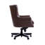 Fauteuil de direction en cuir véritable Charton-661151460
