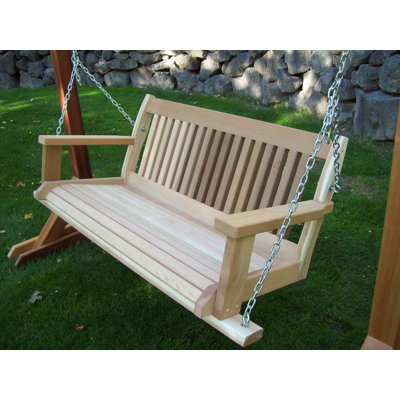 Carmelita Cedar Porch Swing