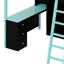 Wood Loft Bed With Desk-187917695