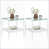 Transparent/blanc