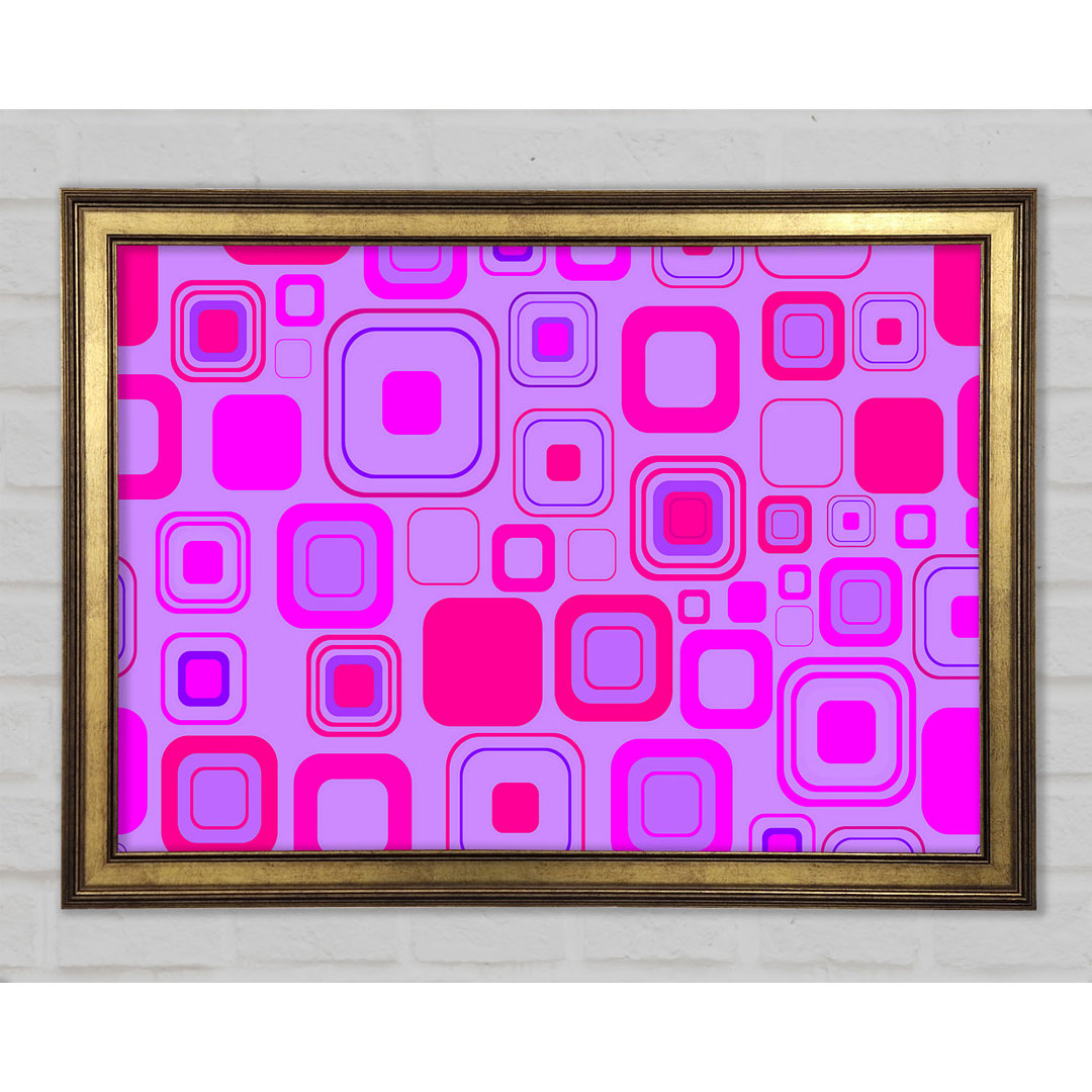 Gerahmtes Wandbild Lavender Pinks