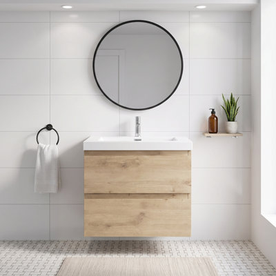 Meuble-lavabo flottant 24 po avec lavabo