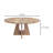 Umey Round 59'' Dining Table