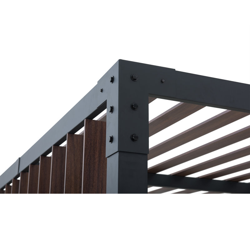 Pergola en métal 12,03 pi x 10,03 pi Sunjoy