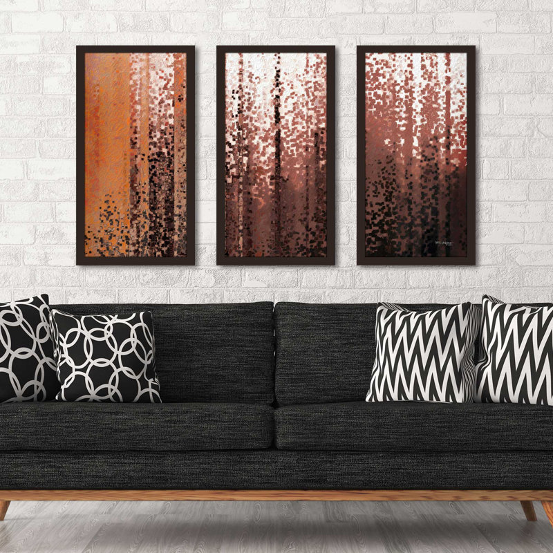 " Habakkuk 3:17-18 Rejoice In Hope " by Mark Lawrence 3 - Pieces, 25.5" H x 40.5" W x 1" D