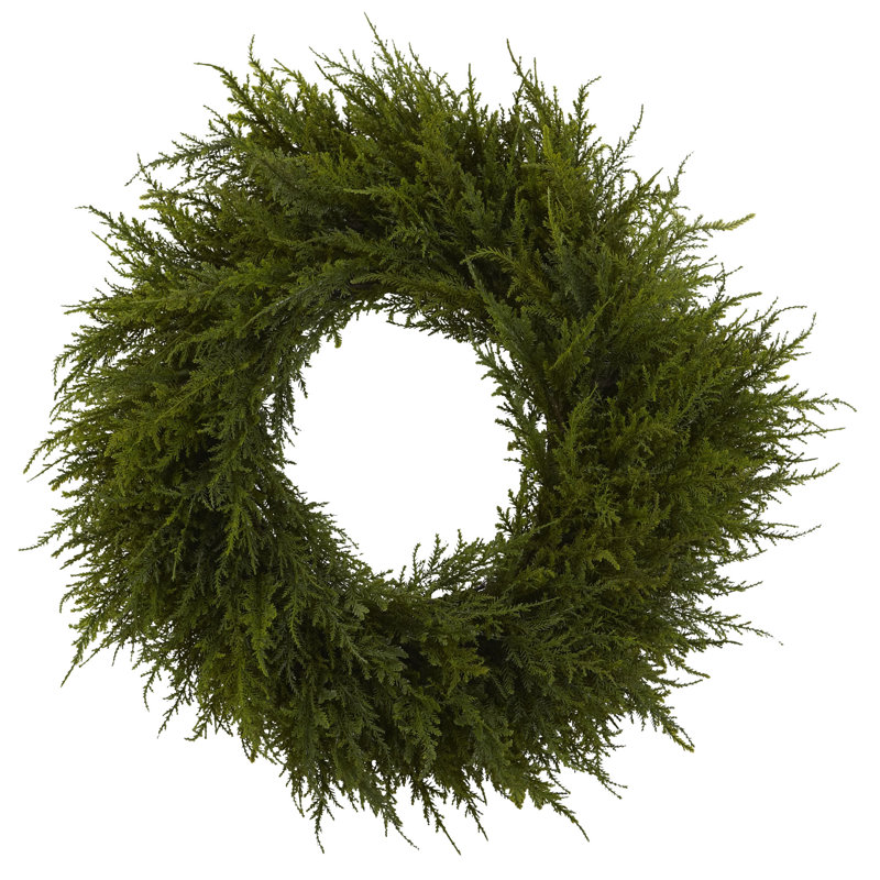 Faux Cedar 24'' Wreath