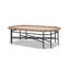 Table basse en métal et pin récupéré 55 po Fleeman