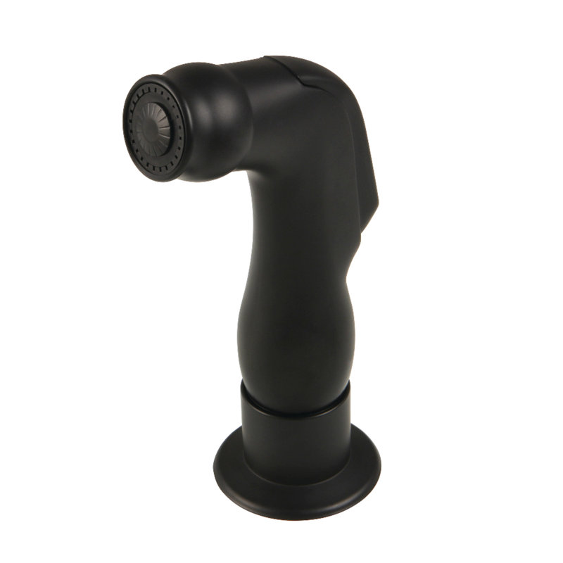 Kingston Brass Gourmet Scape Kitchen Faucet Side Sprayer, Matte Black