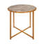 LA Cross Legs End Table