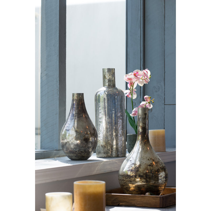 Vase en verre 18 "