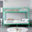 Metal Bunk Bed, Heavy Duty Bunk Beds With 2 Ladders And Full-Length Guardrai,Iron Bed For School, Bedroom Easy Assemble-908666372