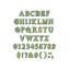 Ensemble de 178 lettres de jardin Curiosity Deco
