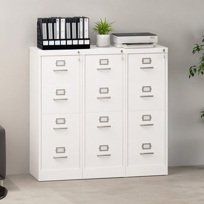 45.8cm Wide 4 -Drawer Steel File Cabinet