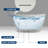 Forma 67'' Wide Freestanding Tub Solid Surface Deep Freestanding Soaking Bathtub-111803530