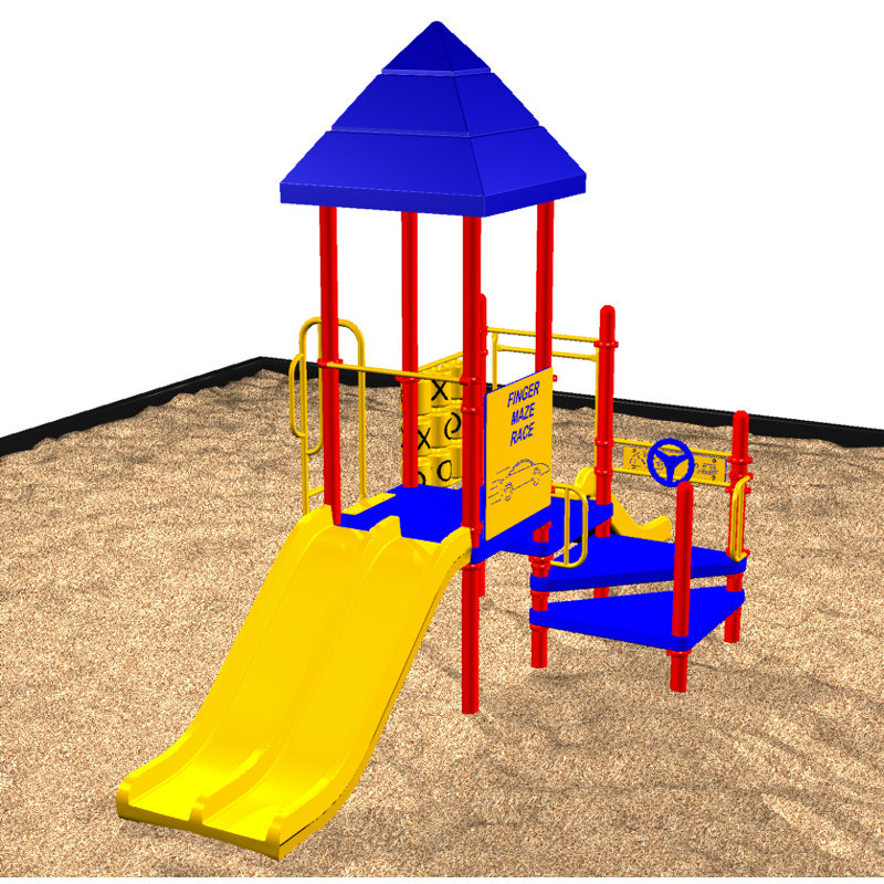 Playsystem  Ages 2-5, Red, Blue and Yellow