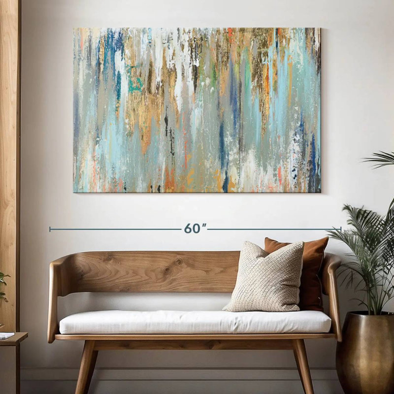 Avery Blue Illusion III, H 34 po x l 51 po