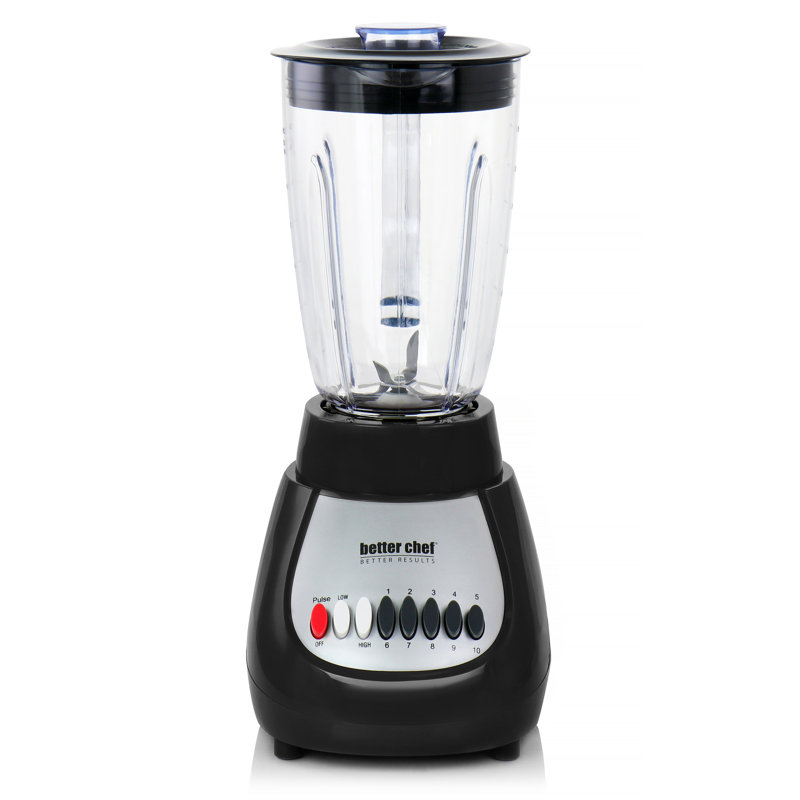 Better Chef 10 Speed 50oz. Countertop Blender, Black