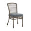 Carolina All-Weather Wicker 3-Piece Dining Set - 28" Diameter Bistro Dining Table and Dining Chairs