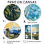 «Blue Calm Windmill Meadows», art mural industriel-1987654047-1987654041-1987654040