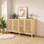 Armoire de rangement à 4 portes, buffet pour la salle à manger de la cuisine