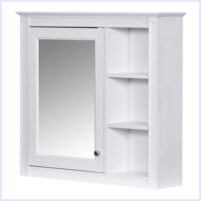 Armoire de rangement murale moderne avec miroir