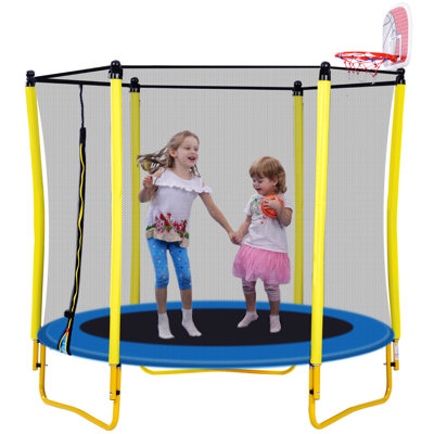 Creationstry Round Backyard Trampoline