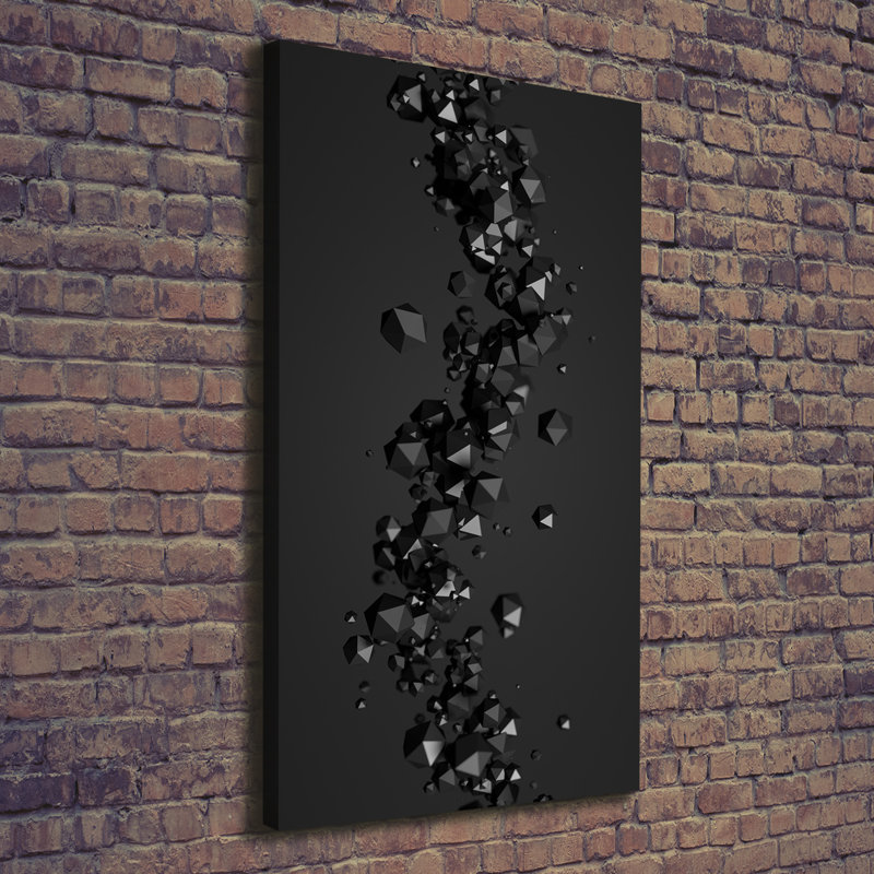 3D Abstraction - Wrapped Canvas Print