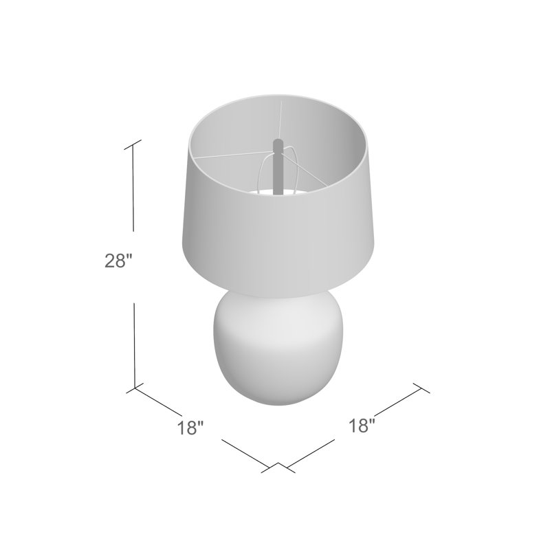 Baskette 28" Table Lamp