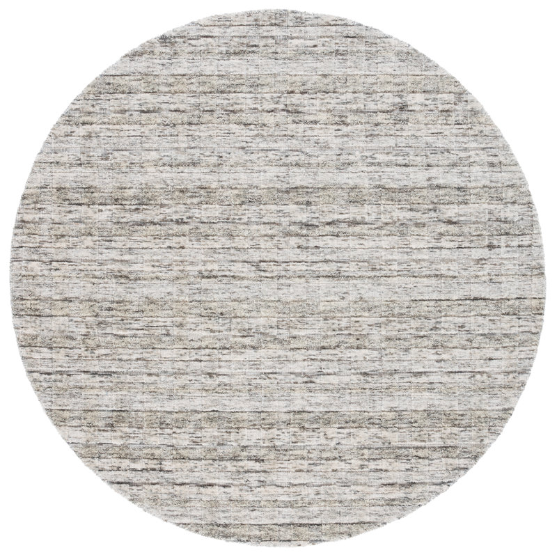 Frodine 501 Area Rug In Grey, Round 6'