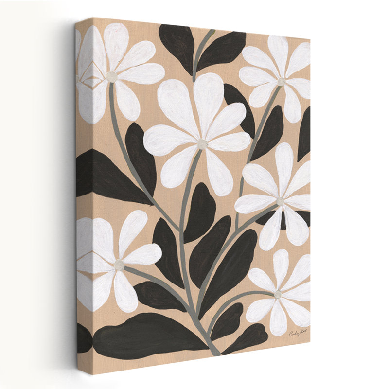 Bonheur botanique minimaliste et bohémien IV, H 60 po x l 40 po