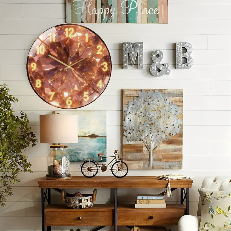 Horloge murale 12 po
