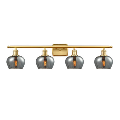Éclairage de salle de bain à intensité variable 4 lumières Patrina