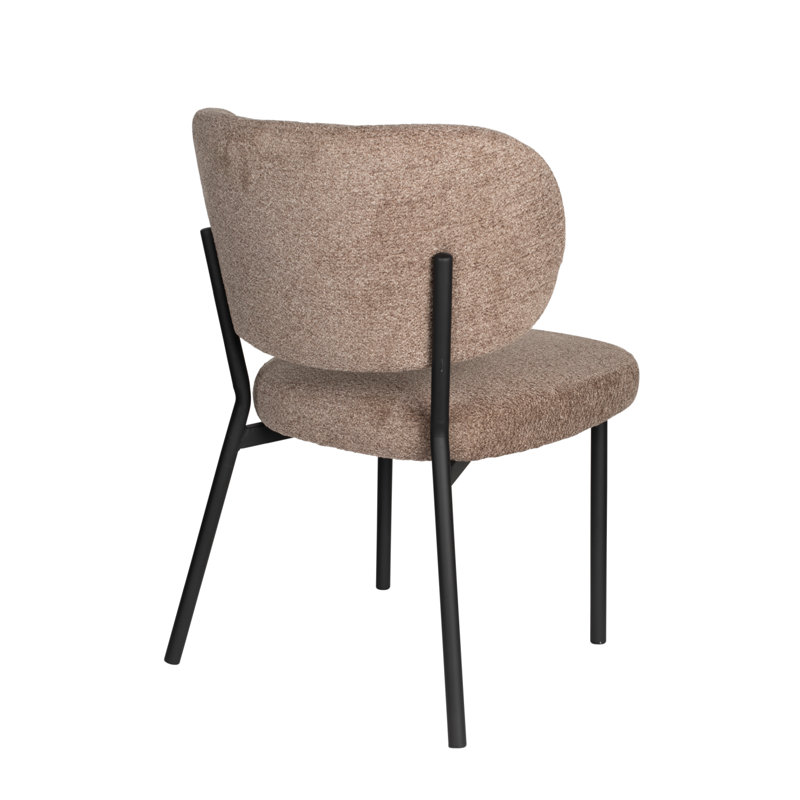 Sanne Upholstered Dining Chair, Brown