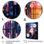 «Abstract Northern Luminous Night 1 - Northern Lights», art mural-91879420-91879417