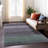 Machine Washable Indoor/Outdoor Claudian ACN1571 Purple Rug-103446638