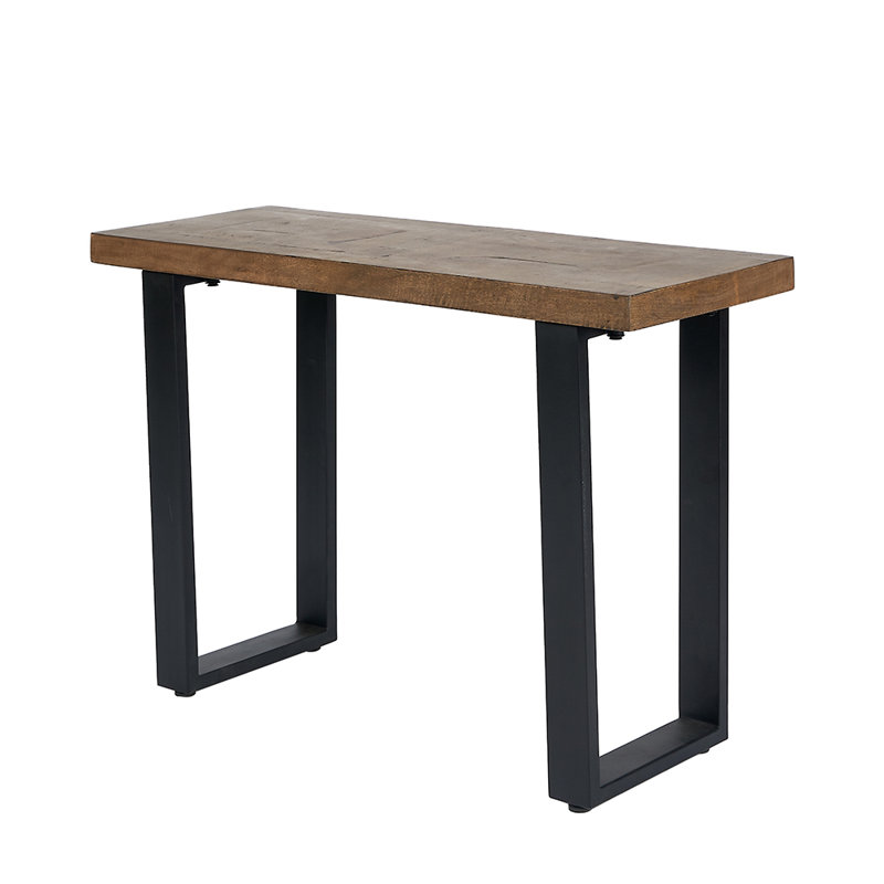 Almira 108cm Solid Wood Top Console Table