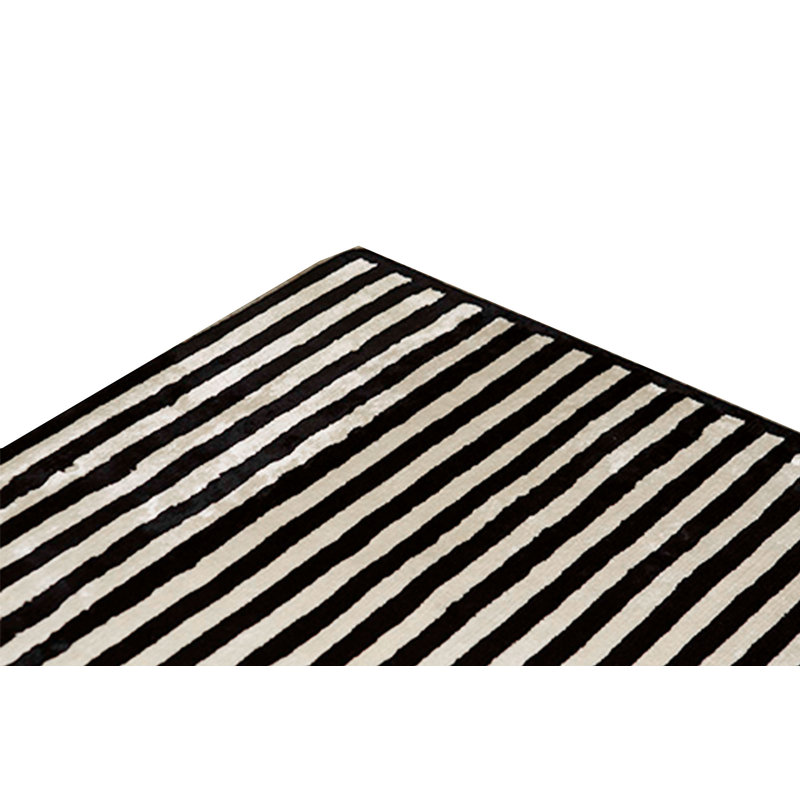 Wool Striped Area Rug