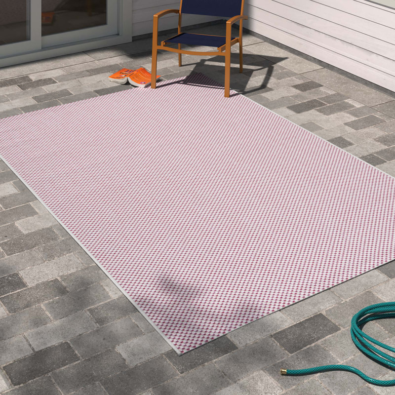 Tapis intérieur / extérieur Miceli, Rectangle 6 pi 7 po x 9 pi 6 po