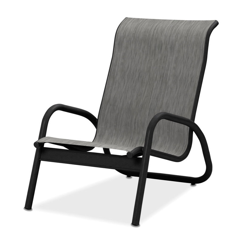 Beach Chair, Textured Black, Carter