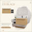 Meuble-lavabo mural avec lavabo de comptoir en résine, 1 tablette de rangement, 2 portes à fermeture douce (KD-Packing)-1629762422