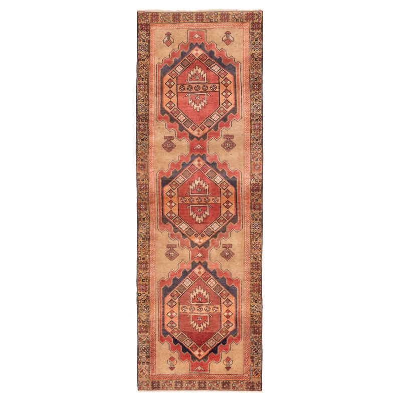 Konya Anatolian  Brown Rug 3'3" x 9'10"