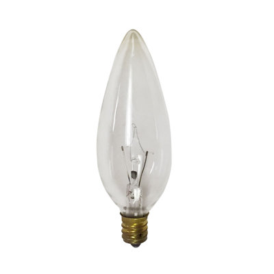 Ampoule incandescente à intensité variable 60 watts E12 / culot candélabre