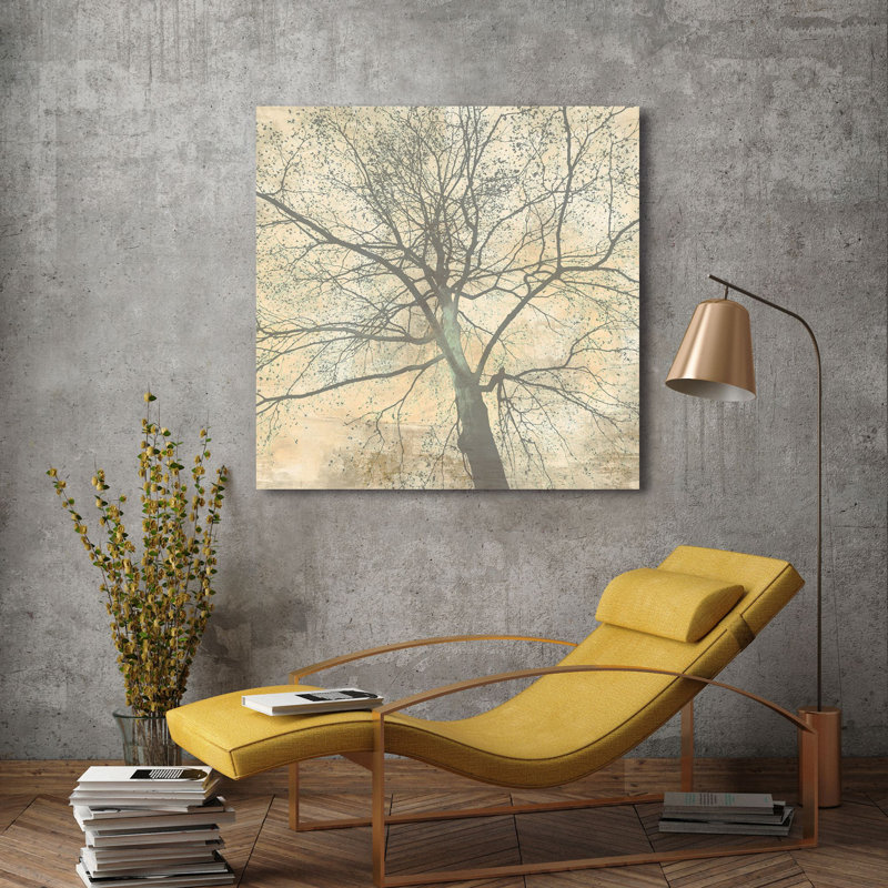 1AI6380 Below My Tree II (detail) - Wrapped Canvas Print, 70cm H x 70cm W x 4cm D