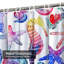 Rideau de douche avec 12 crochets-1851406660
