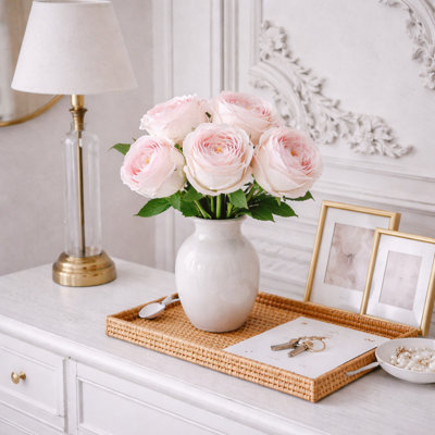 40 Pcs 20.5“ Long Real Touch Flowers