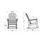Chaise berçante POLYWOOD South Beach-2422094