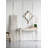 30"X 23.5"Artistic White Diamond Scrollwork Mirror